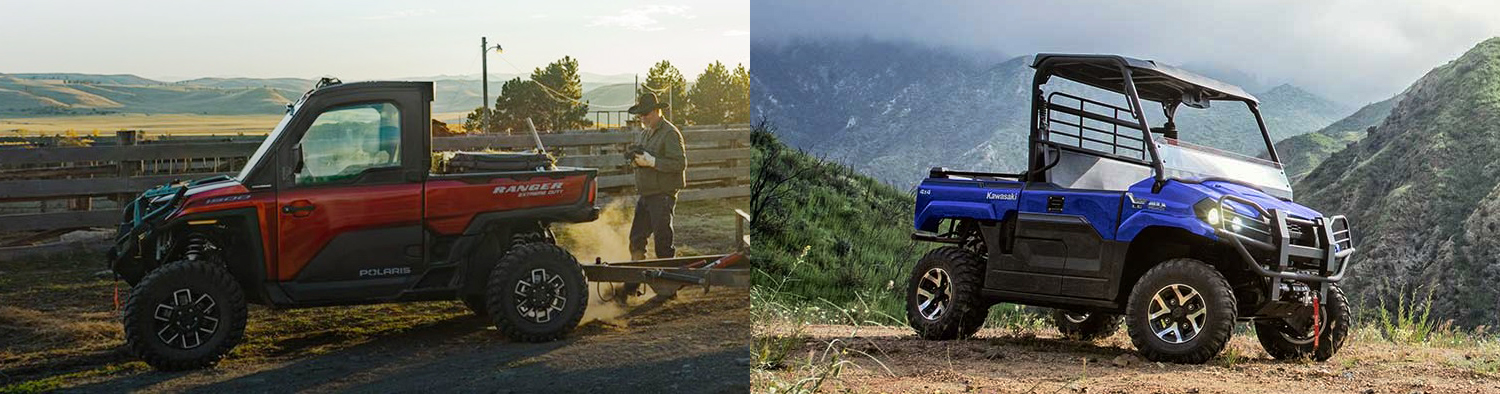 2024 Polaris Ranger vs 2024 Kawasaki Mule in Frontenac KS